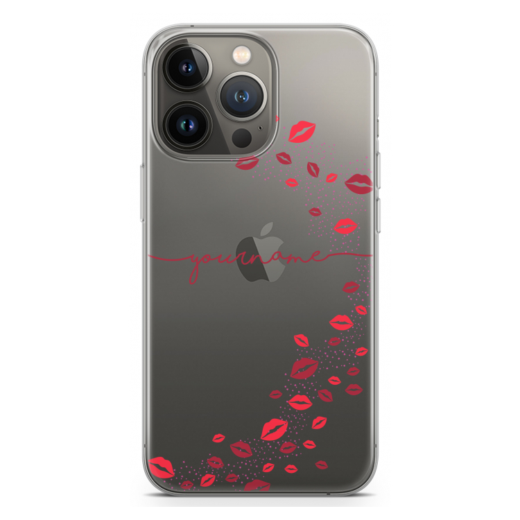 Kusjes: iPhone 13 Pro Transparant Hoesje