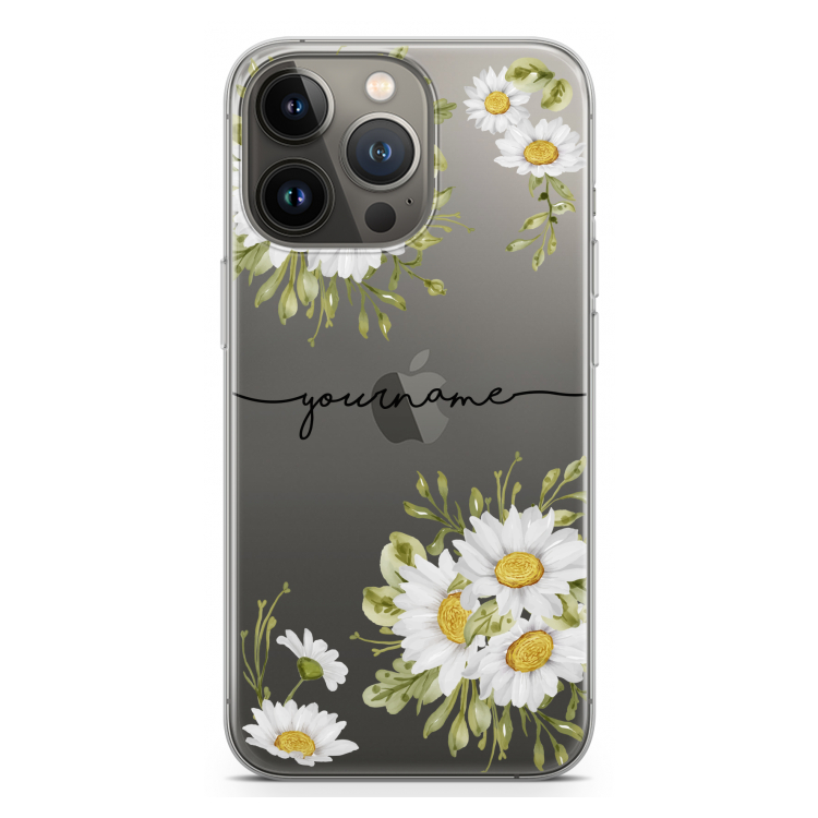 Daisies: iPhone 13 Pro Transparant Hoesje