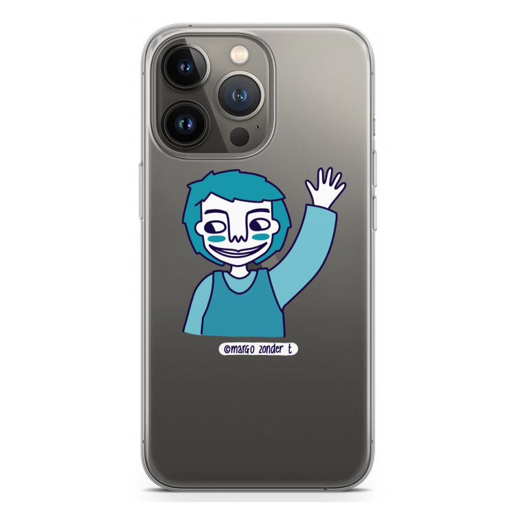 Zwaai: iPhone 13 Pro Transparant Hoesje