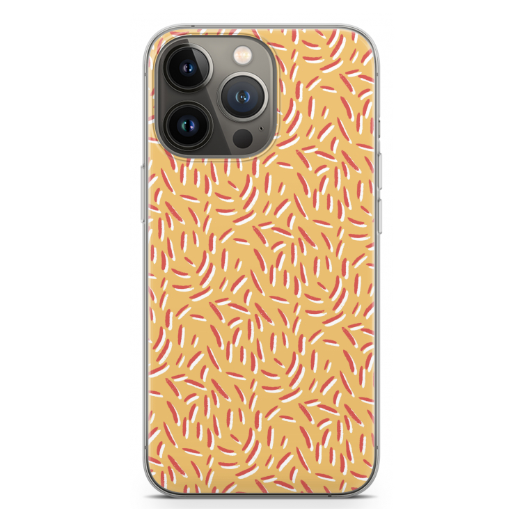 Camouflage: iPhone 13 Pro Transparant Hoesje