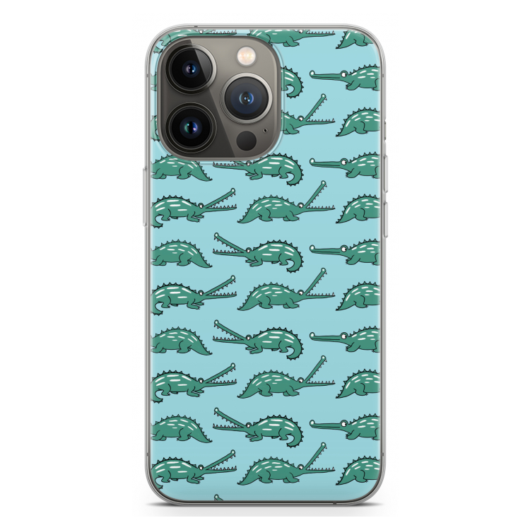 Kroko: iPhone 13 Pro Transparant Hoesje