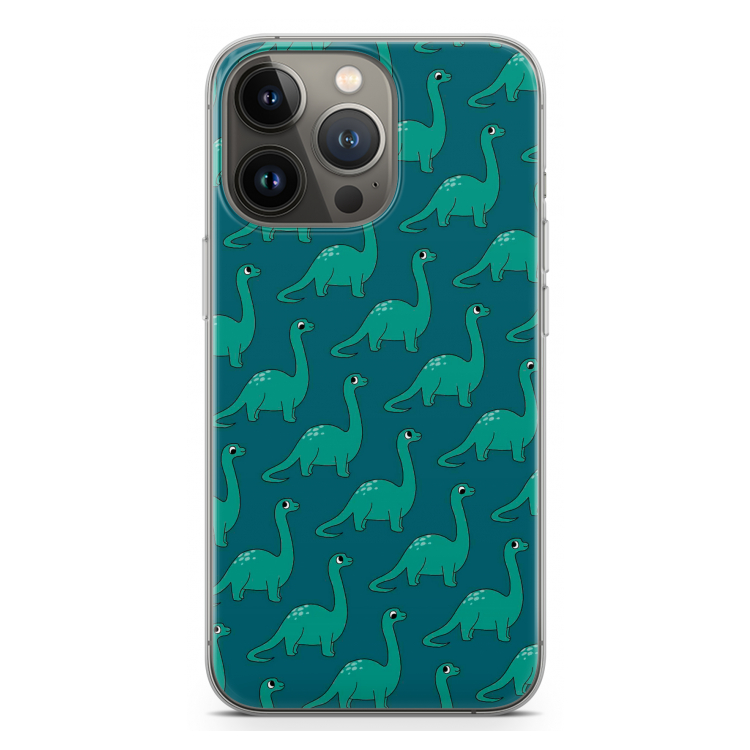Diplodocus: iPhone 13 Pro Transparant Hoesje