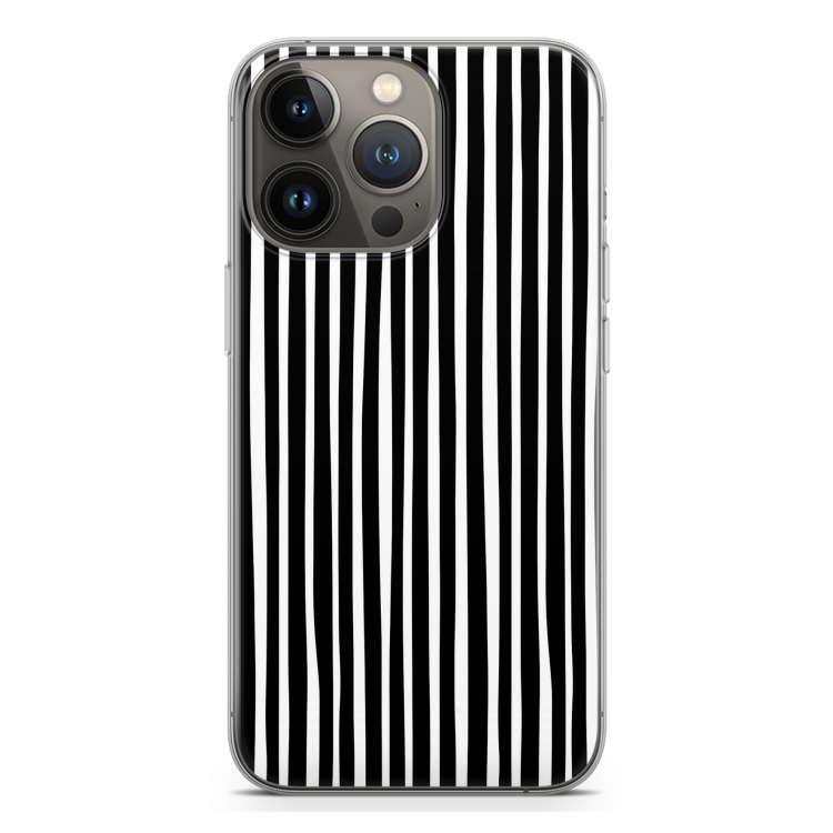 Stripes: iPhone 13 Pro Transparant Hoesje