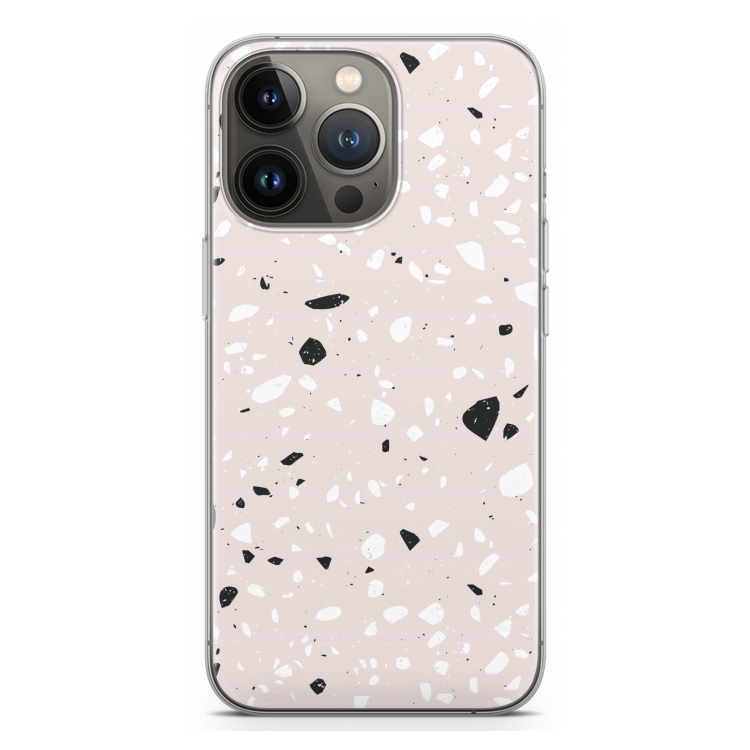 Terrazzo N°20: iPhone 13 Pro Transparant Hoesje