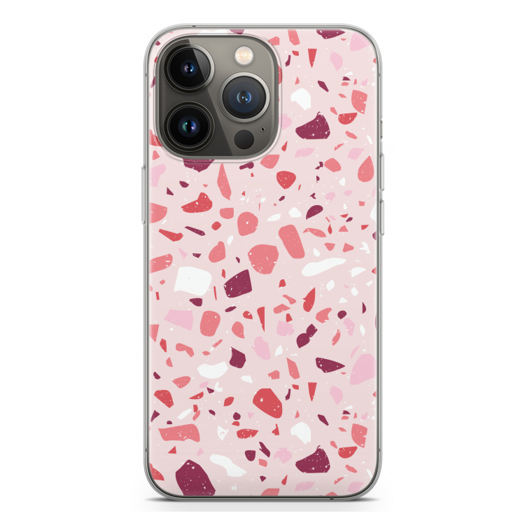 Terrazzo N°15: iPhone 13 Pro Transparant Hoesje