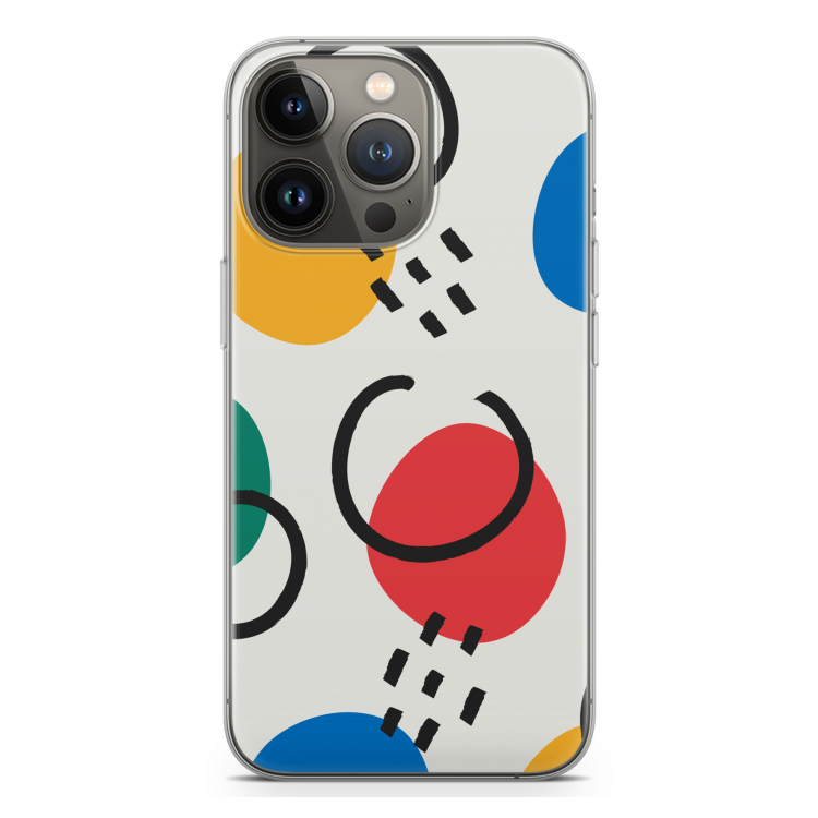 Illustratieve pop 3: iPhone 13 Pro Transparant Hoesje