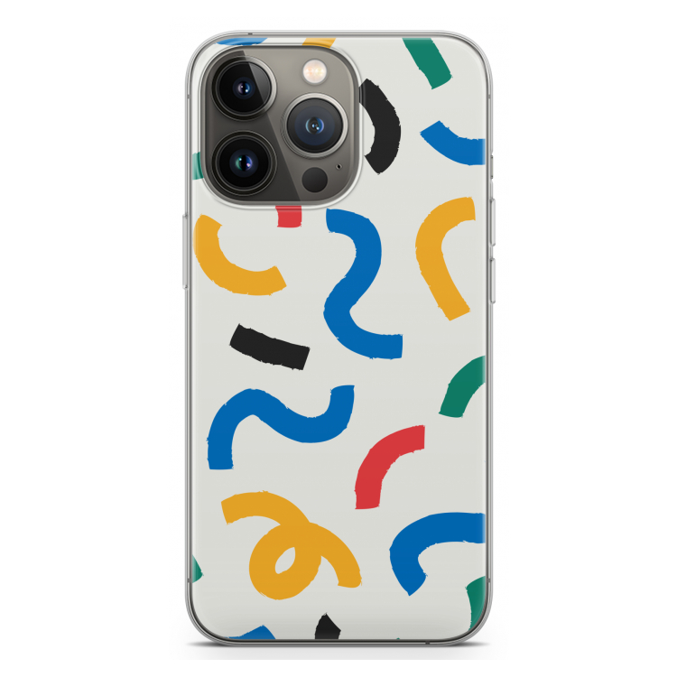 Illustratieve pop 2: iPhone 13 Pro Transparant Hoesje