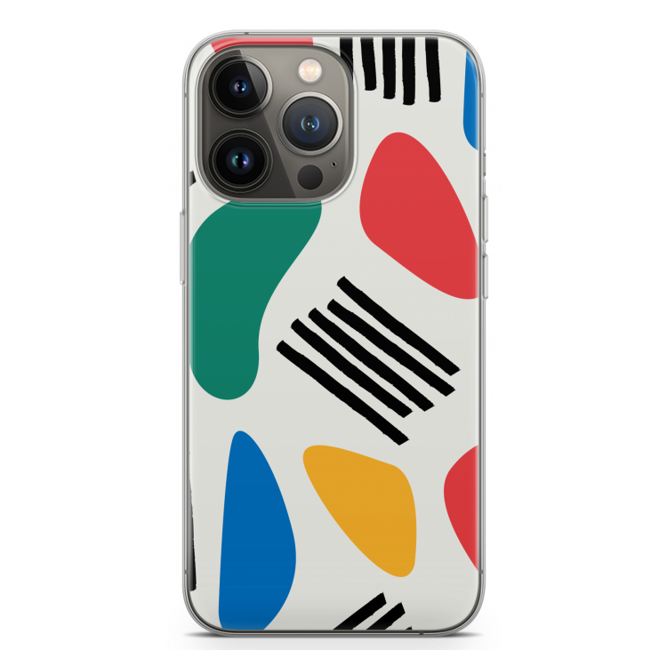 Illustratieve pop 1: iPhone 13 Pro Transparant Hoesje