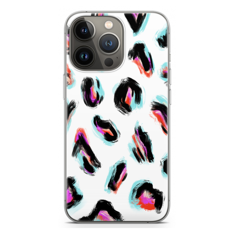 Cheetah color: iPhone 13 Pro Transparant Hoesje