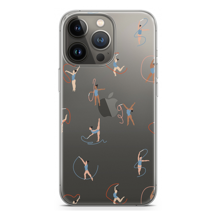 Dancing #3: iPhone 13 Pro Transparant Hoesje