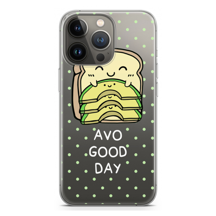 Avo Good Day: iPhone 13 Pro Transparant Hoesje