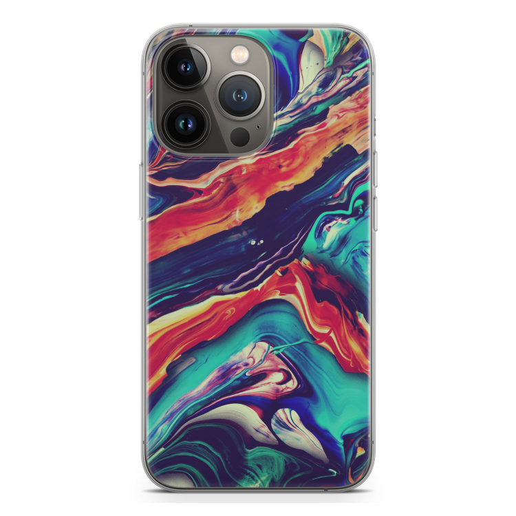 Chameleon Sun: iPhone 13 Pro Transparant Hoesje