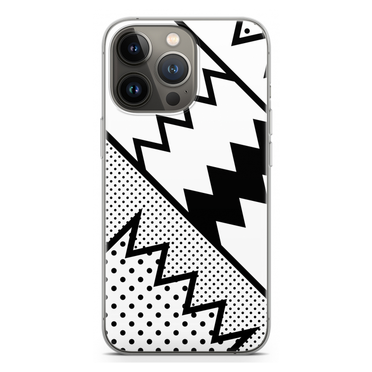 Pop Art #5: iPhone 13 Pro Transparant Hoesje