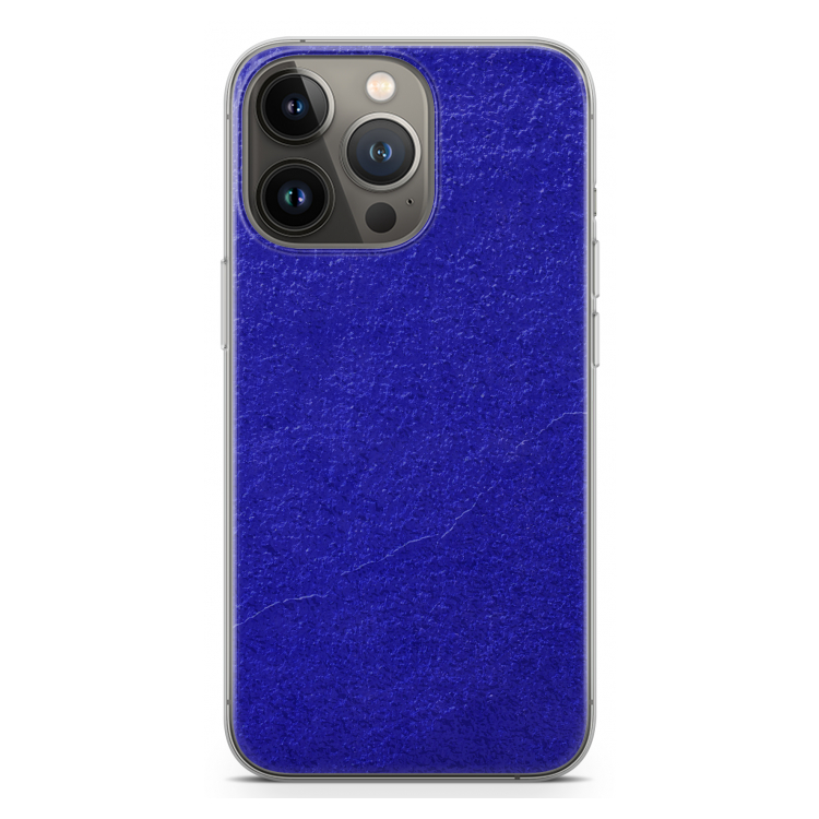 Majorelle Blue: iPhone 13 Pro Transparant Hoesje