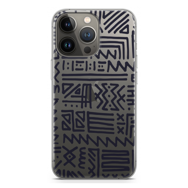 Marrakech print: iPhone 13 Pro Transparant Hoesje