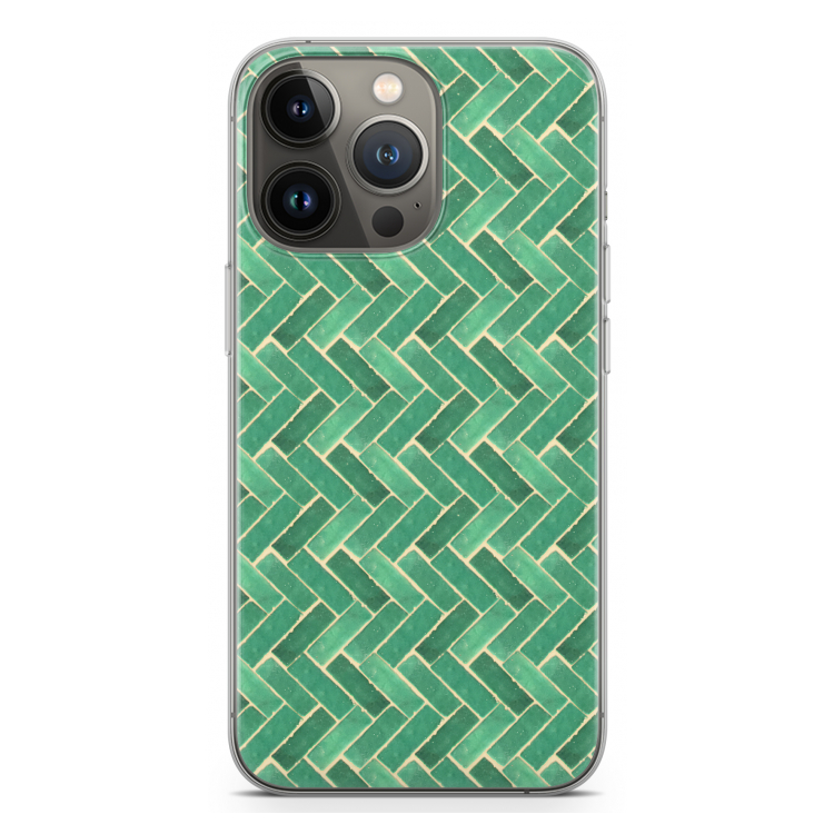 Moroccan tiles 2: iPhone 13 Pro Transparant Hoesje