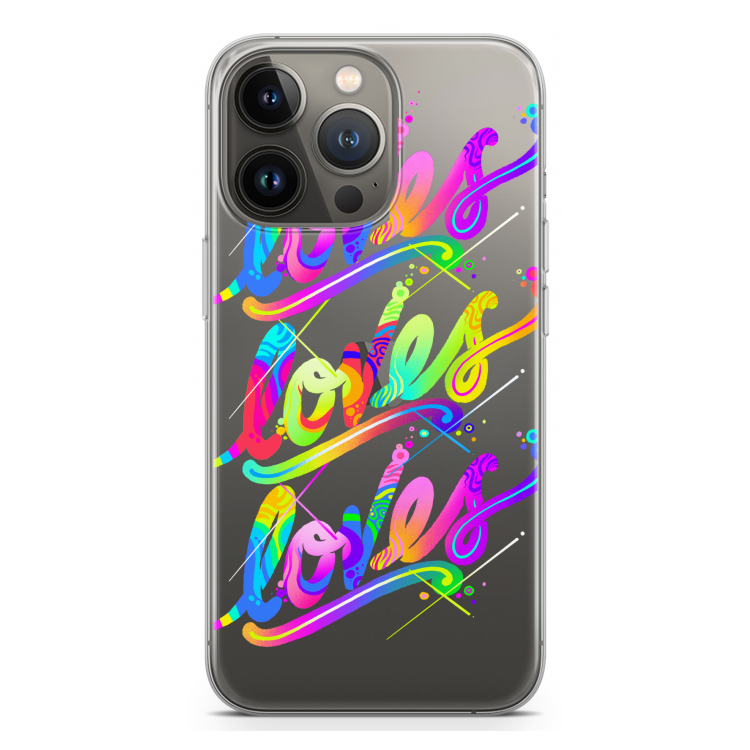 Loves: iPhone 13 Pro Transparant Hoesje