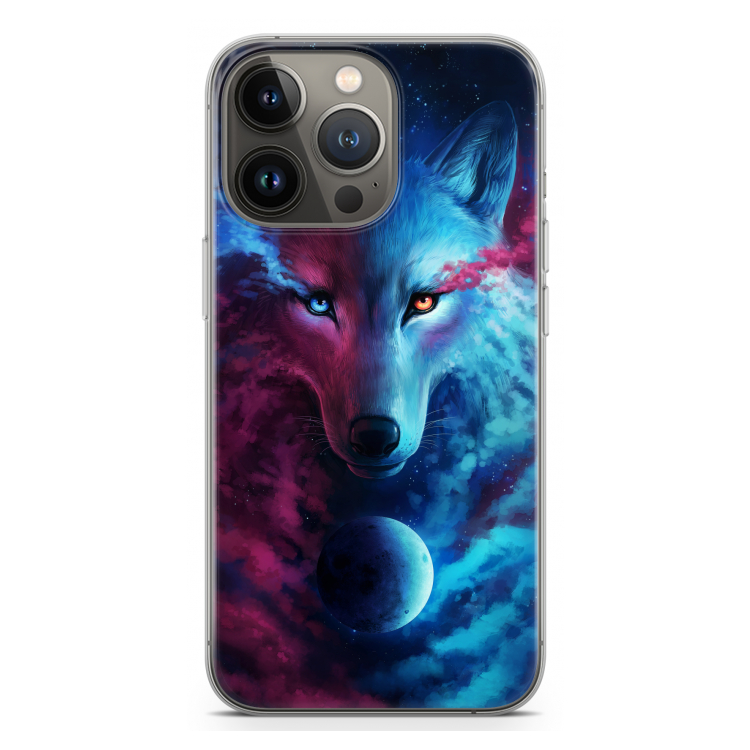 Where Light And Dark Meet: iPhone 13 Pro Transparant Hoesje