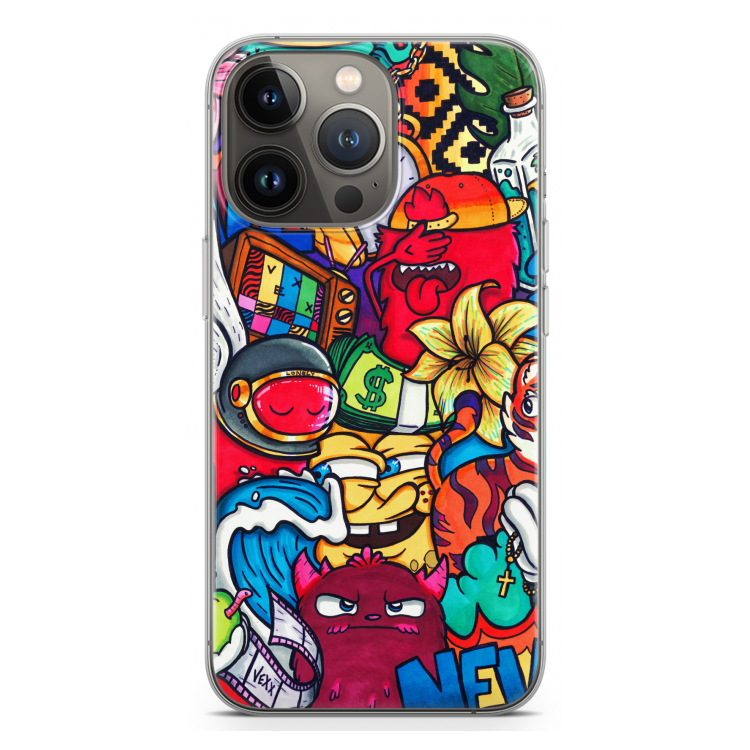 No Rules: iPhone 13 Pro Transparant Hoesje