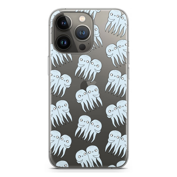 Octopussen: iPhone 13 Pro Transparant Hoesje