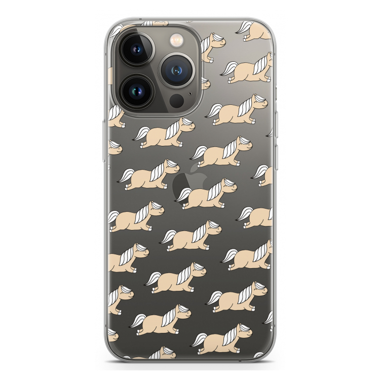 Ponys: iPhone 13 Pro Transparant Hoesje