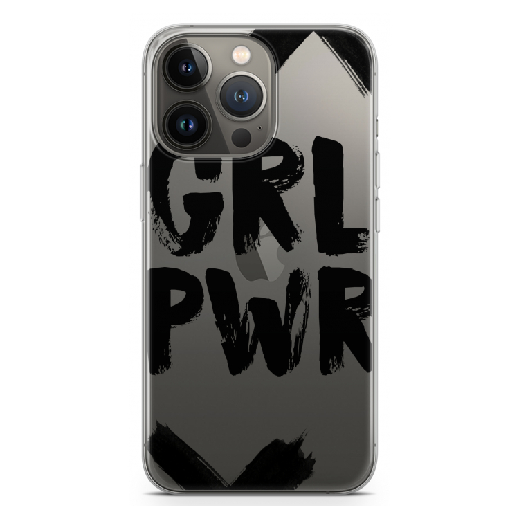 Girl Power #2: iPhone 13 Pro Transparant Hoesje