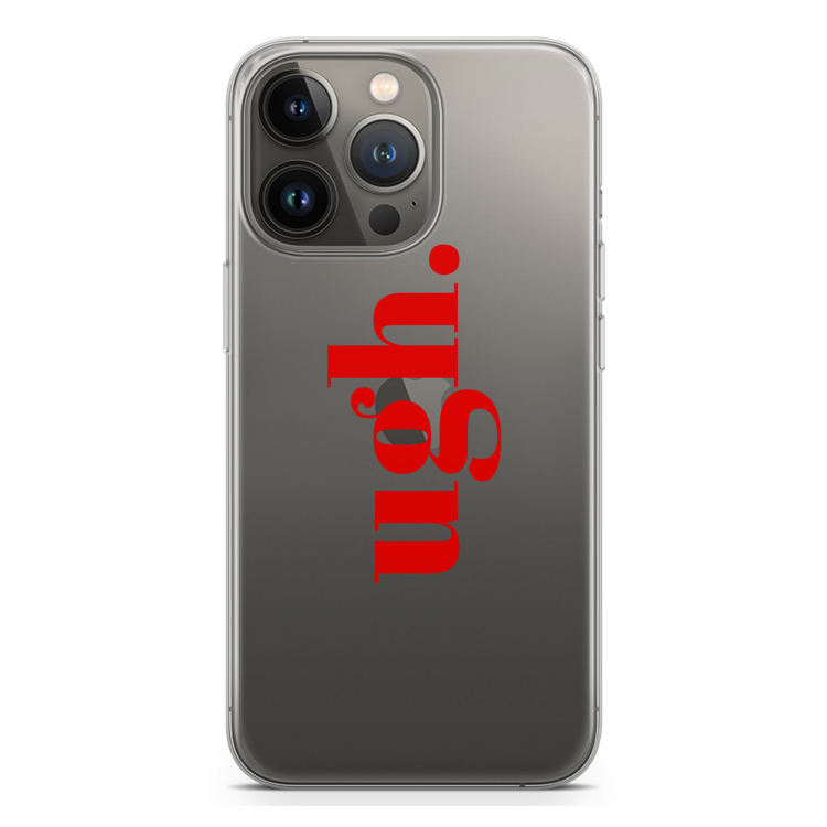 Ugh: iPhone 13 Pro Transparant Hoesje