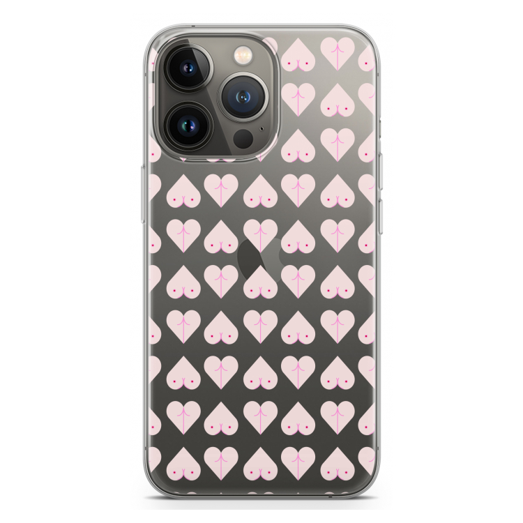 Ass 'n Titties: iPhone 13 Pro Transparant Hoesje