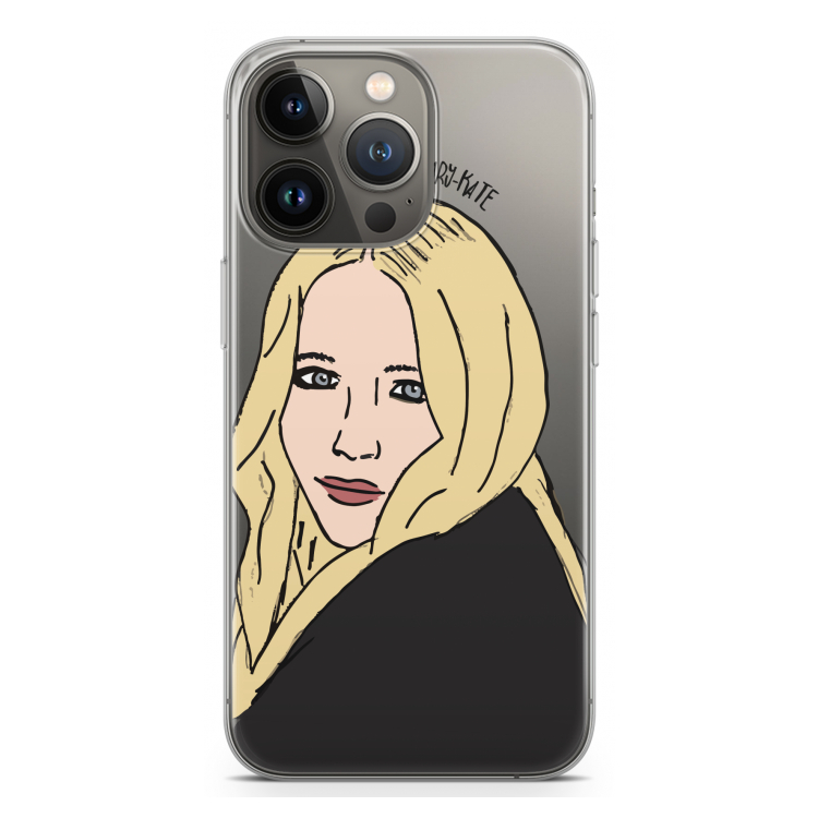 Mary Kate: iPhone 13 Pro Transparant Hoesje