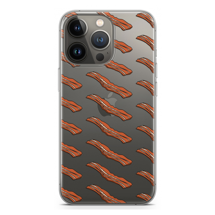 Bacon to my eggs #2: iPhone 13 Pro Transparant Hoesje