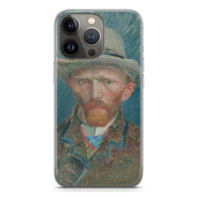 Van Gogh: iPhone 13 Pro Transparant Hoesje