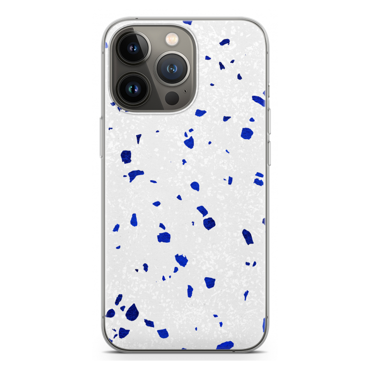 Terrazzo N°5: iPhone 13 Pro Transparant Hoesje