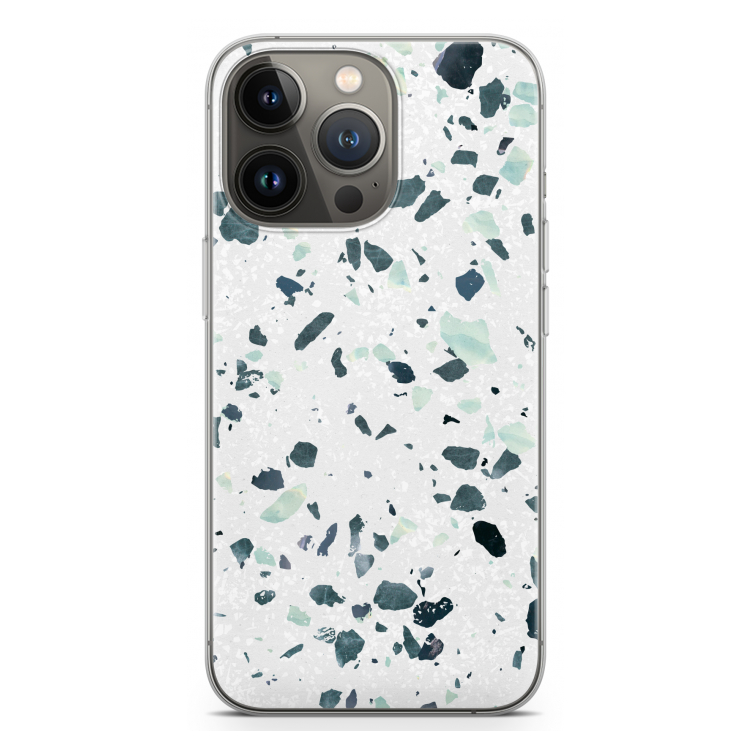 Terrazzo N°2: iPhone 13 Pro Transparant Hoesje