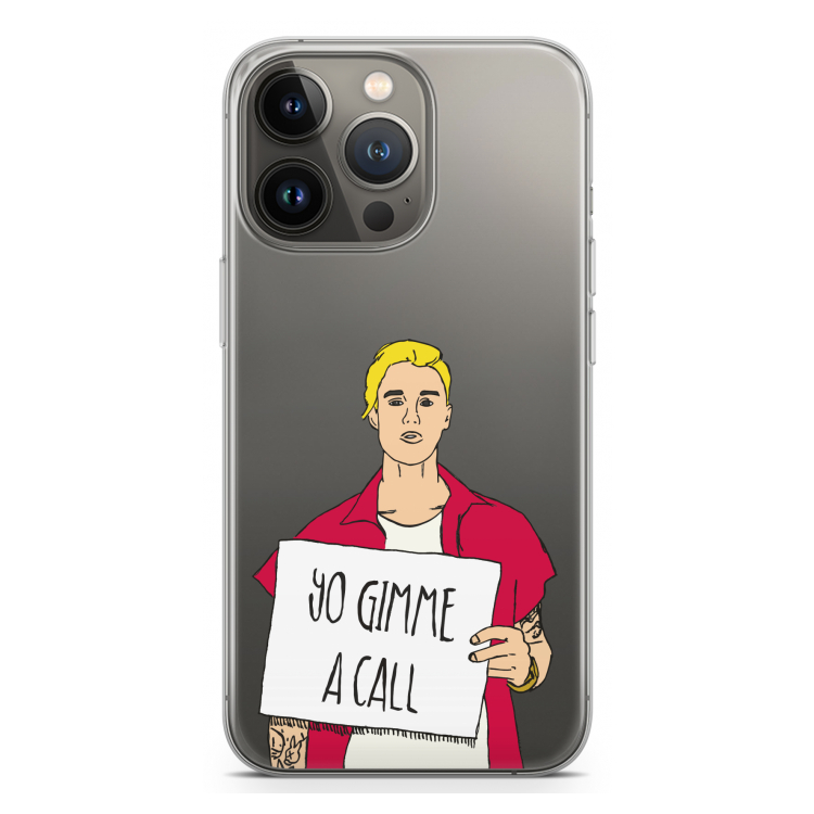 Gimme a call: iPhone 13 Pro Transparant Hoesje