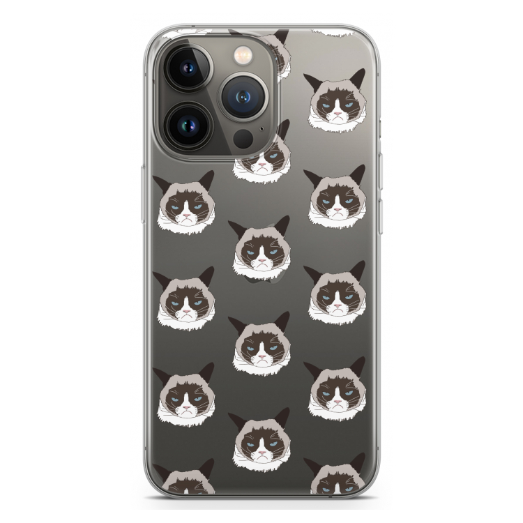 It's a Purrr Case: iPhone 13 Pro Transparant Hoesje
