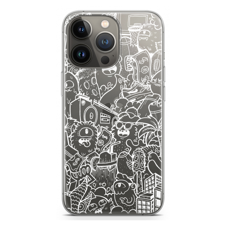 Vexx City #2: iPhone 13 Pro Transparant Hoesje