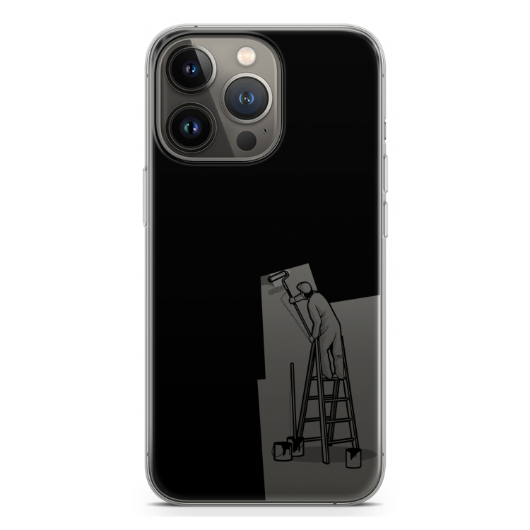 Musketon Painter: iPhone 13 Pro Transparant Hoesje