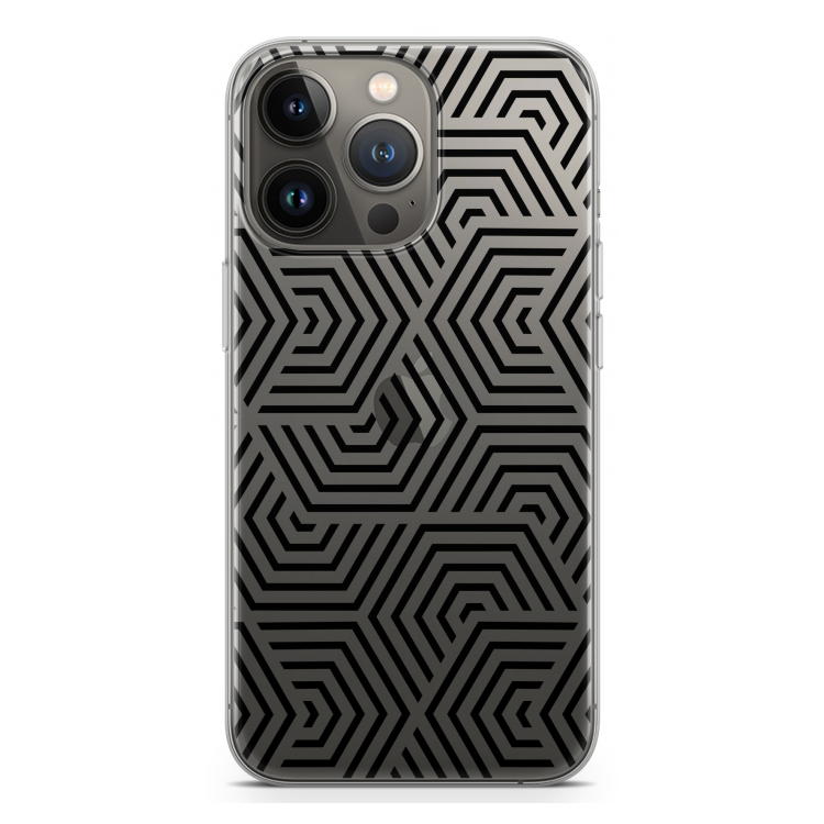 Magic pattern: iPhone 13 Pro Transparant Hoesje