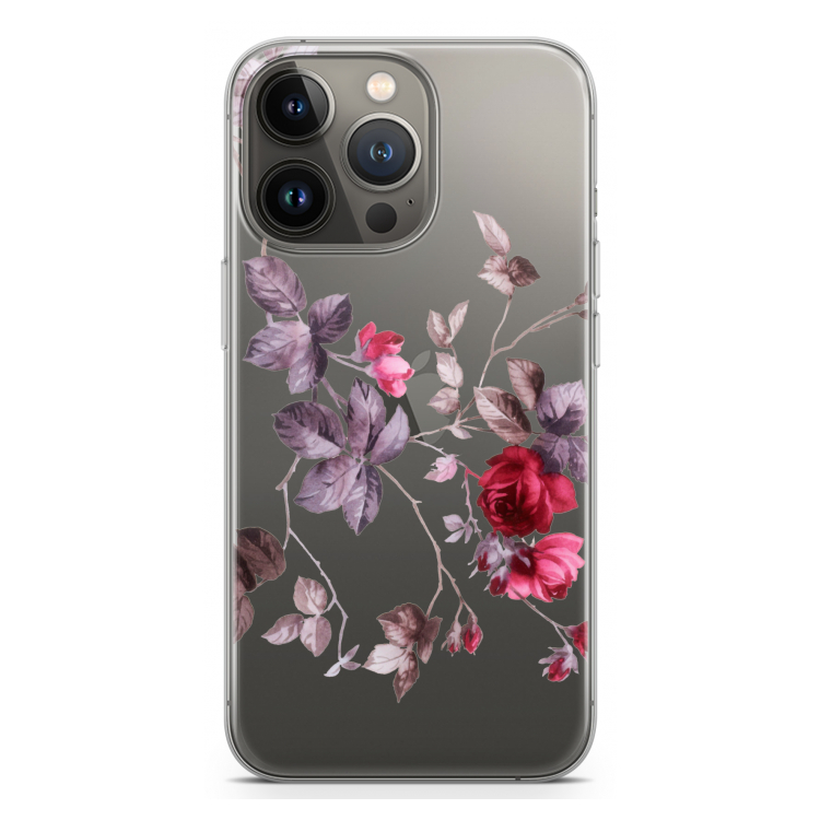 Mooie bloemen: iPhone 13 Pro Transparant Hoesje