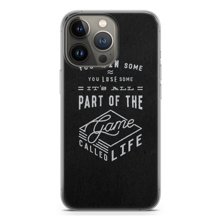Life: iPhone 13 Pro Transparant Hoesje