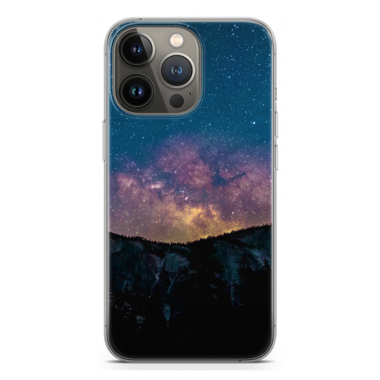 Travel to space: iPhone 13 Pro Transparant Hoesje