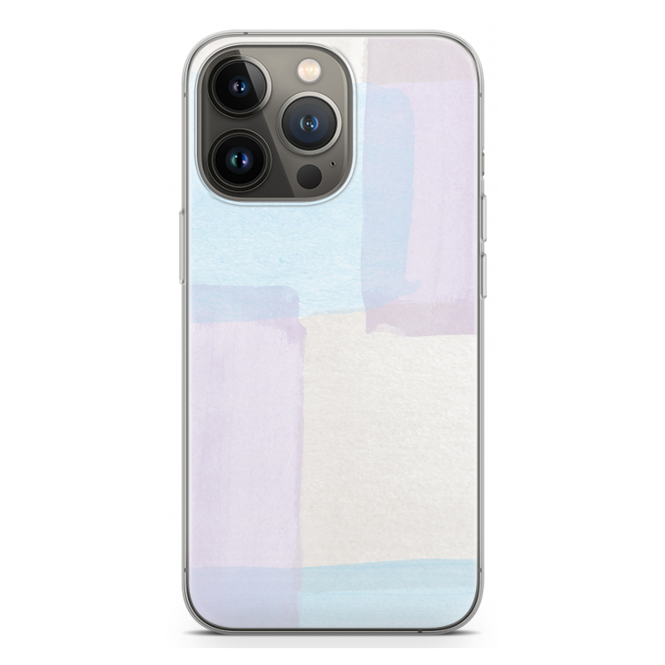 Square pastel: iPhone 13 Pro Transparant Hoesje