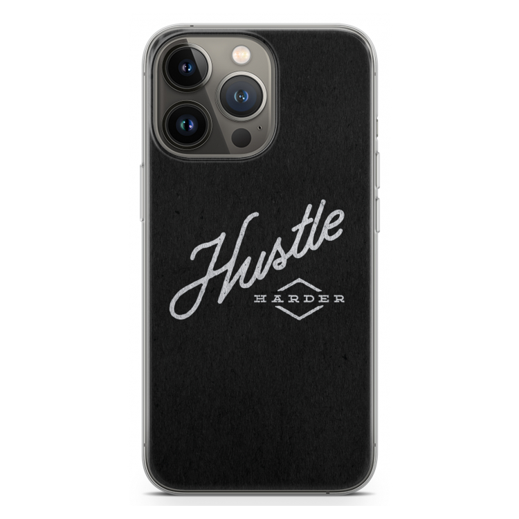 Hustle: iPhone 13 Pro Transparant Hoesje