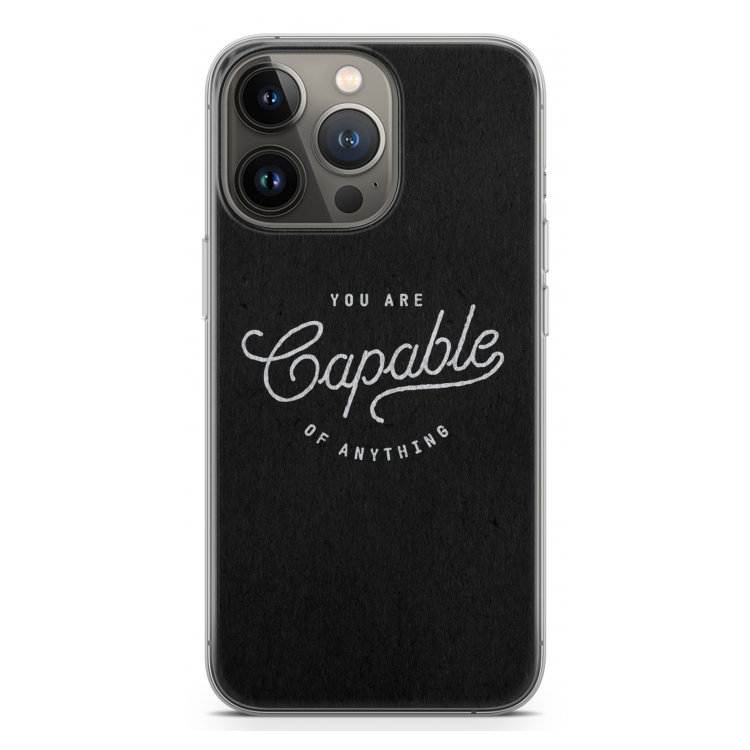 Capable: iPhone 13 Pro Transparant Hoesje