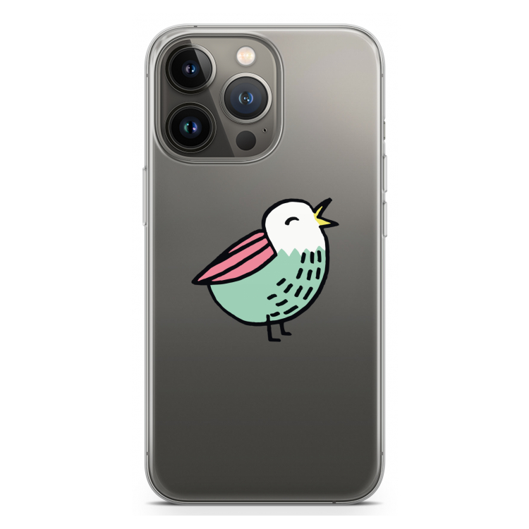 Birdy: iPhone 13 Pro Transparant Hoesje