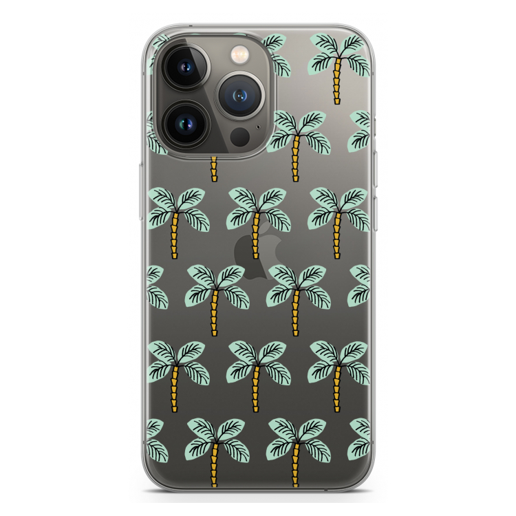 Paradise: iPhone 13 Pro Transparant Hoesje