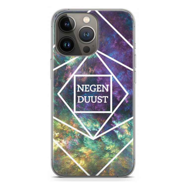 Negenduust ruimte: iPhone 13 Pro Transparant Hoesje