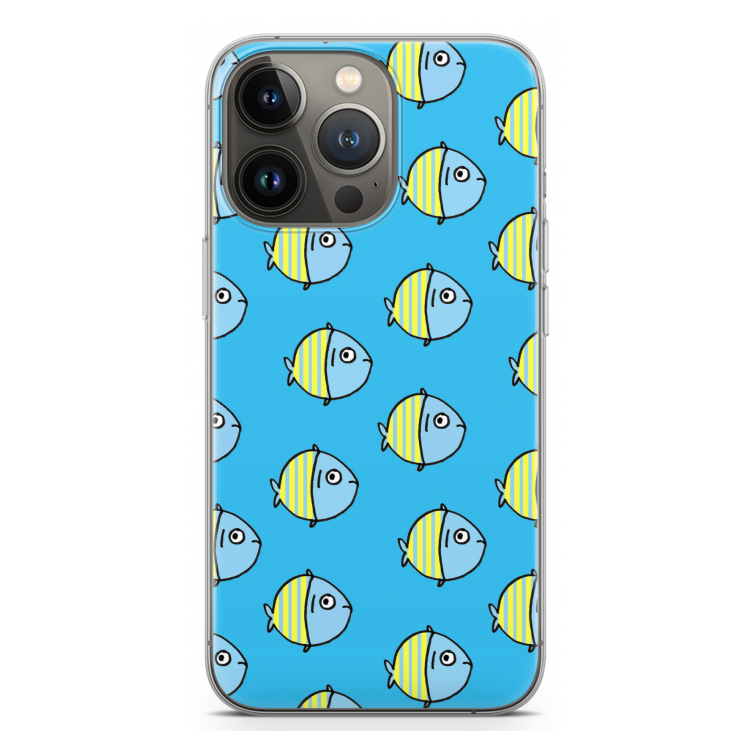 Visjes: iPhone 13 Pro Transparant Hoesje
