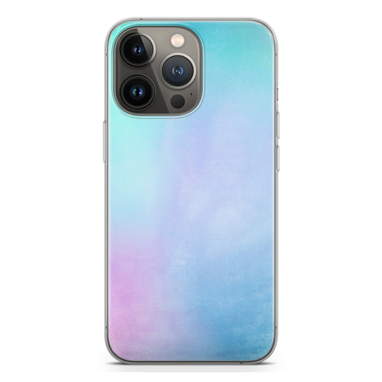 mist pastel: iPhone 13 Pro Transparant Hoesje