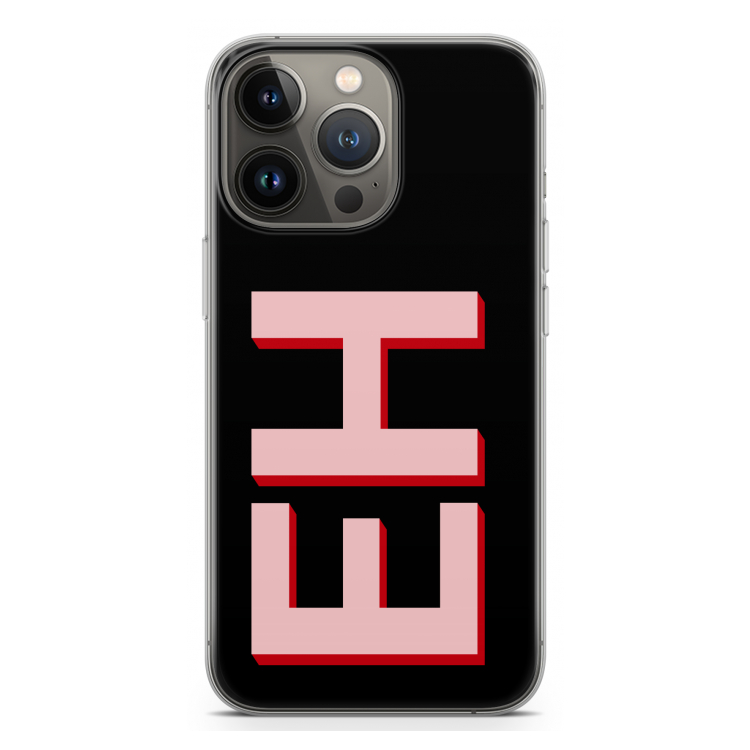 Monogram: iPhone 13 Pro Transparant Hoesje